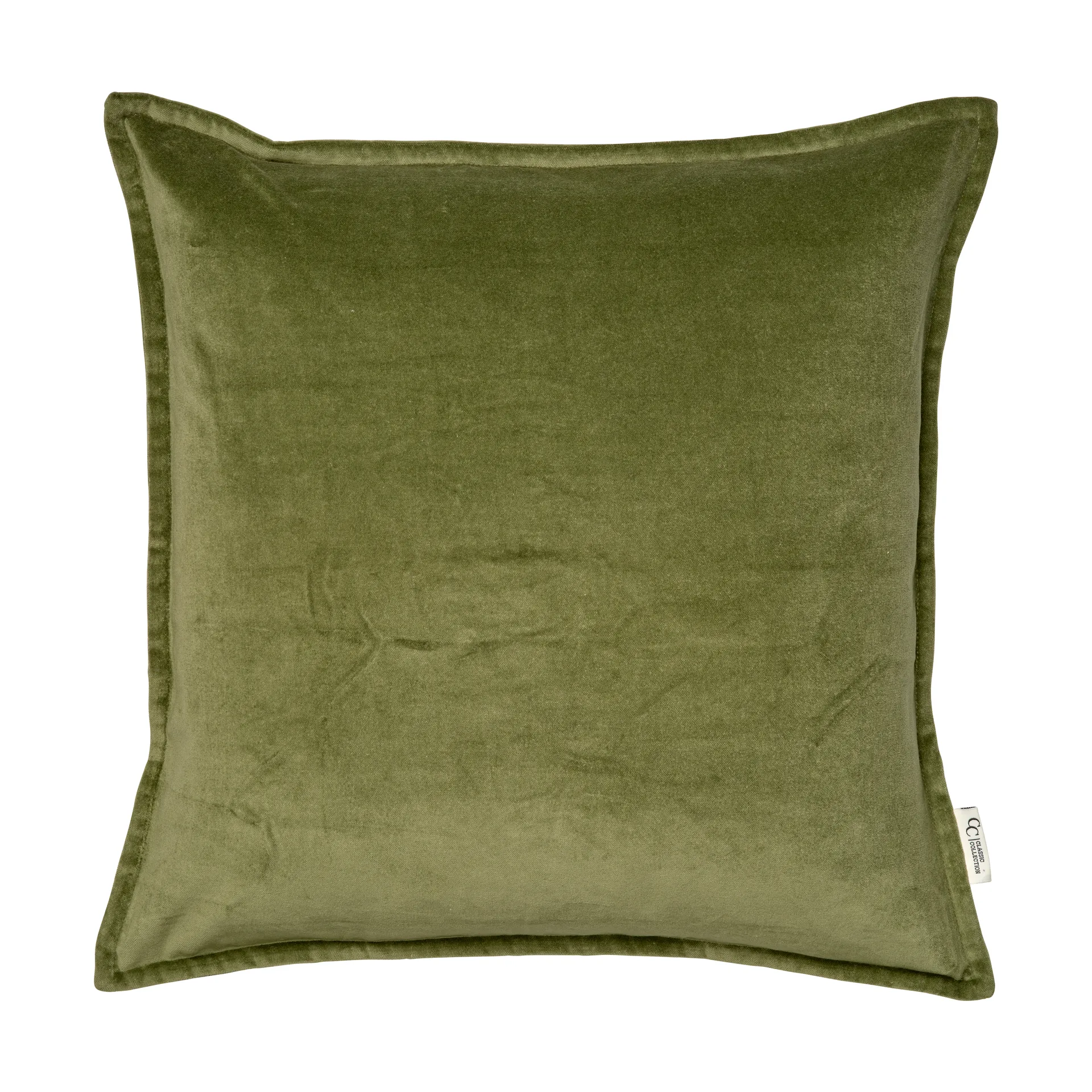 Classic Velvet kuddfodral 50x50 cm, Green Classic Collection