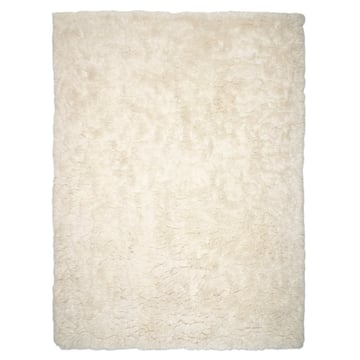 Läs mer om Classic Collection Cloudy ullmatta 170x230 cm Naturvit