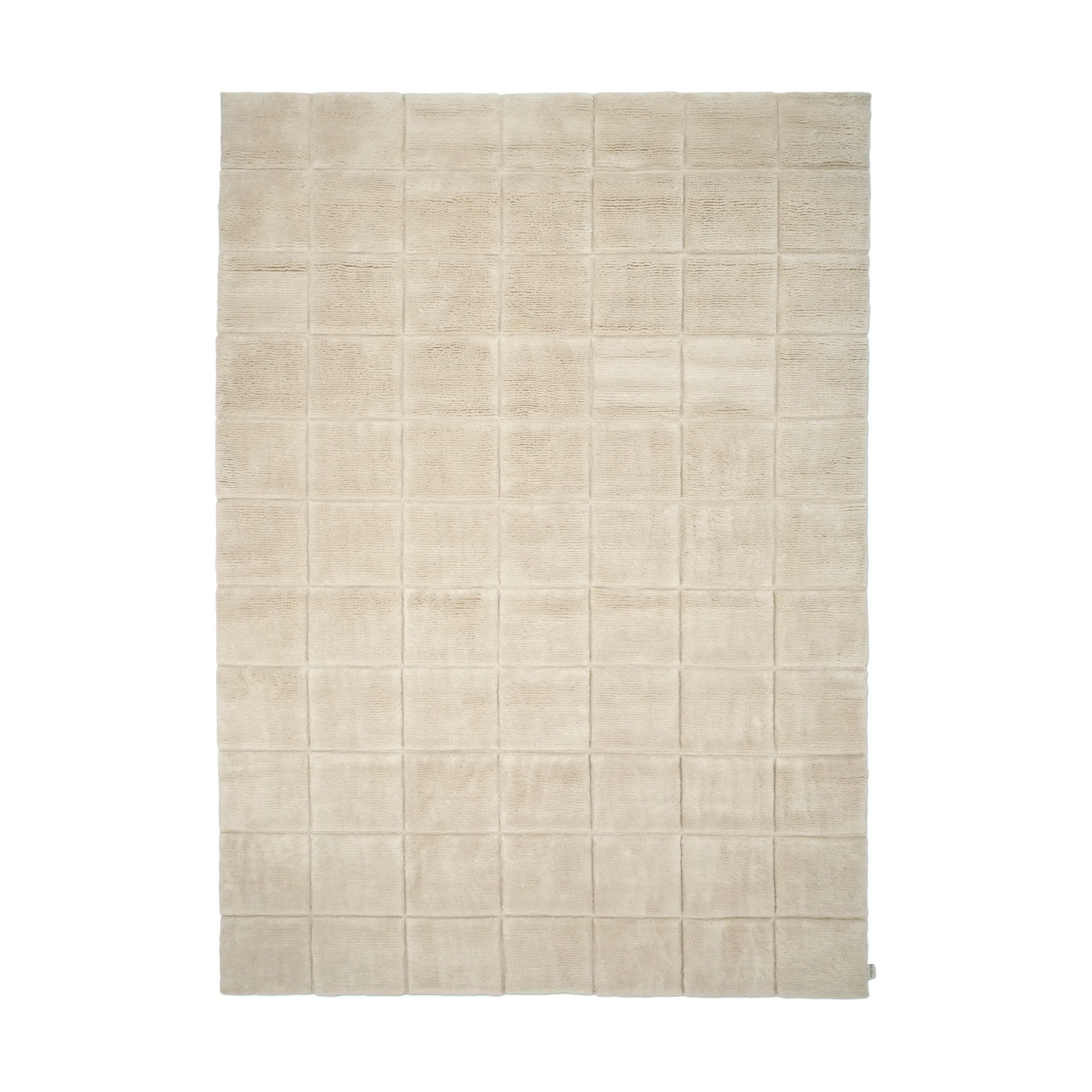 Grid matta, Ivory, 250x350 cm Classic Collection