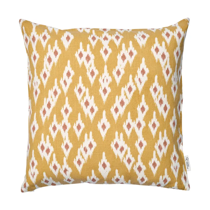 Ikat Diamond kuddfodral 50x50 cm - Yellow - Classic Collection