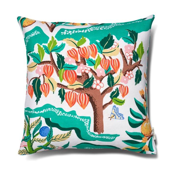 Kuddfodral Botanical Cherry 50x50 cm - White - Classic Collection