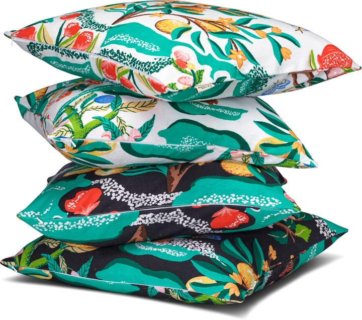 Kuddfodral Botanical Cherry 50x50 cm, White Classic Collection