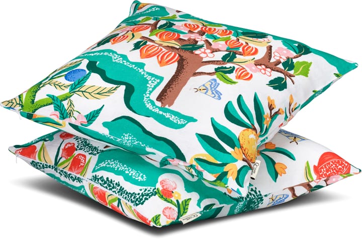 Kuddfodral Botanical Cherry 50x50 cm, White Classic Collection
