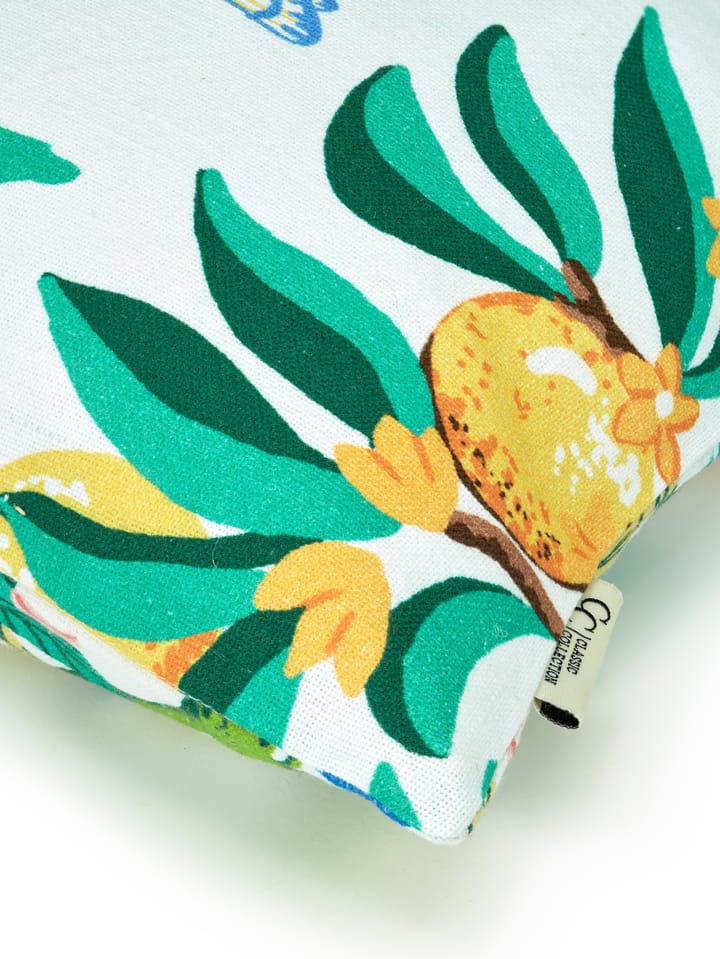 Kuddfodral Botanical Orange 50x50 cm, White Classic Collection