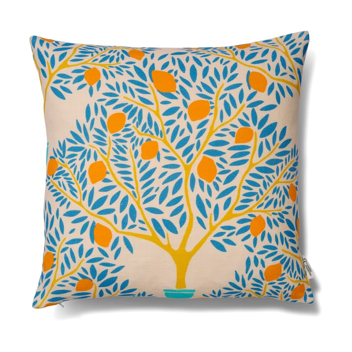 Lemon garden kuddfodral 50x50 cm, Blå Classic Collection