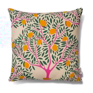Classic Collection Lemon garden kuddfodral 50×50 cm Grön