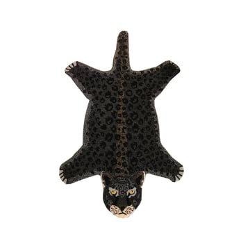 Classic Collection Leopard matta svart 90×150 cm