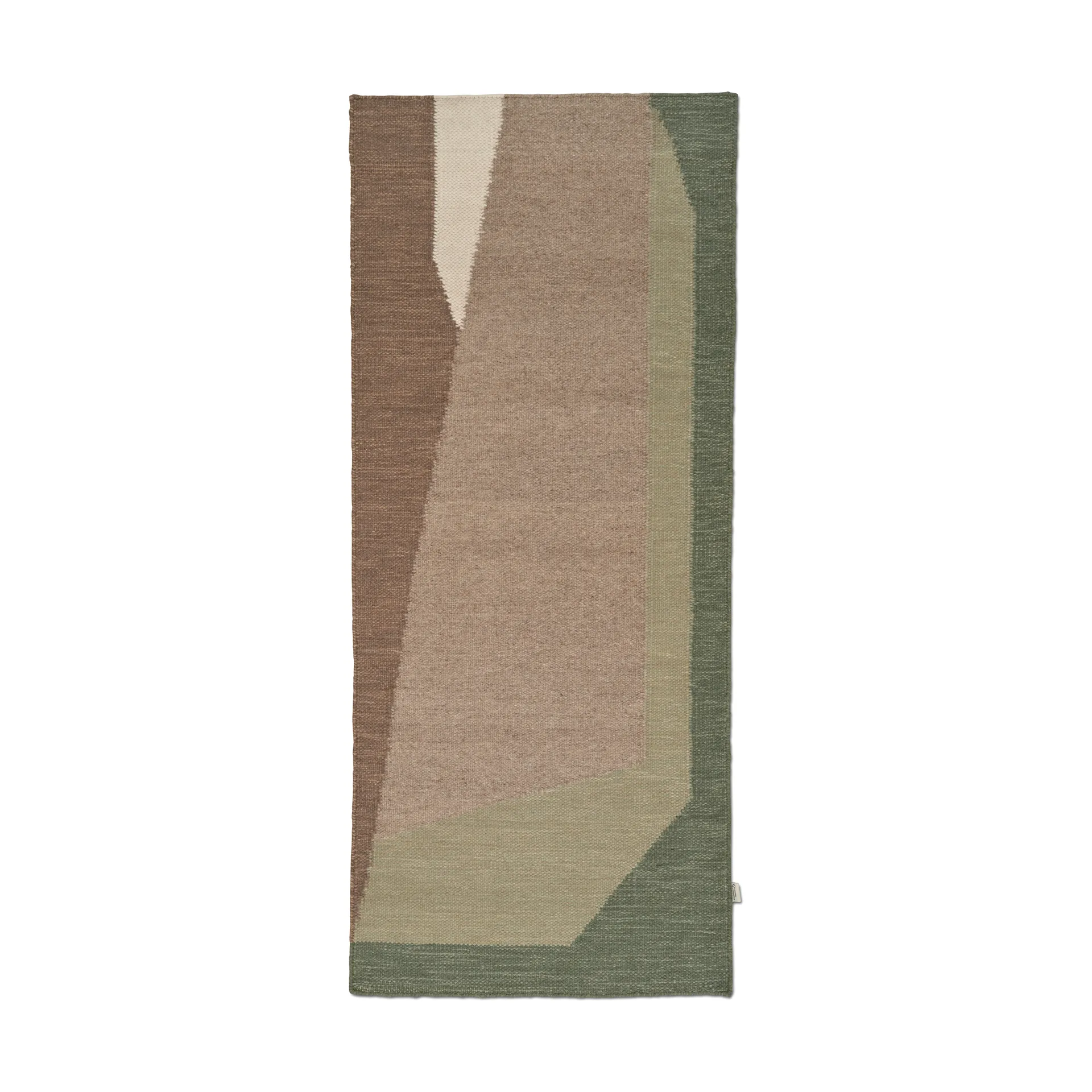 Levels gångmatta, Green, 80x200 cm Classic Collection