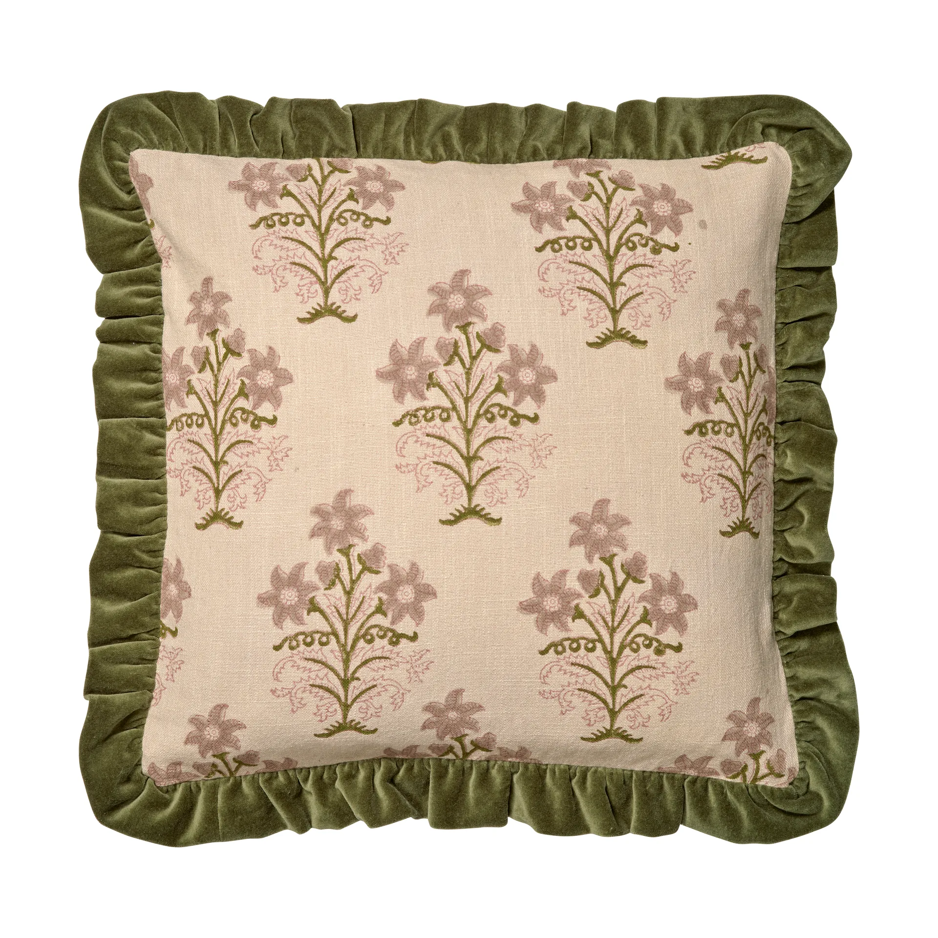 Lily kuddfodral 50x50 cm, Grön Classic Collection
