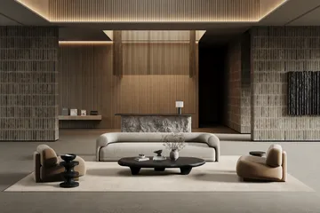 Lobby matta - Off-white, 400x400 cm - Classic Collection