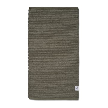 Classic Collection Merino gångmatta Dark green 80×150 cm