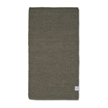 Classic Collection Merino Gångmatta Dark green 80×150 cm