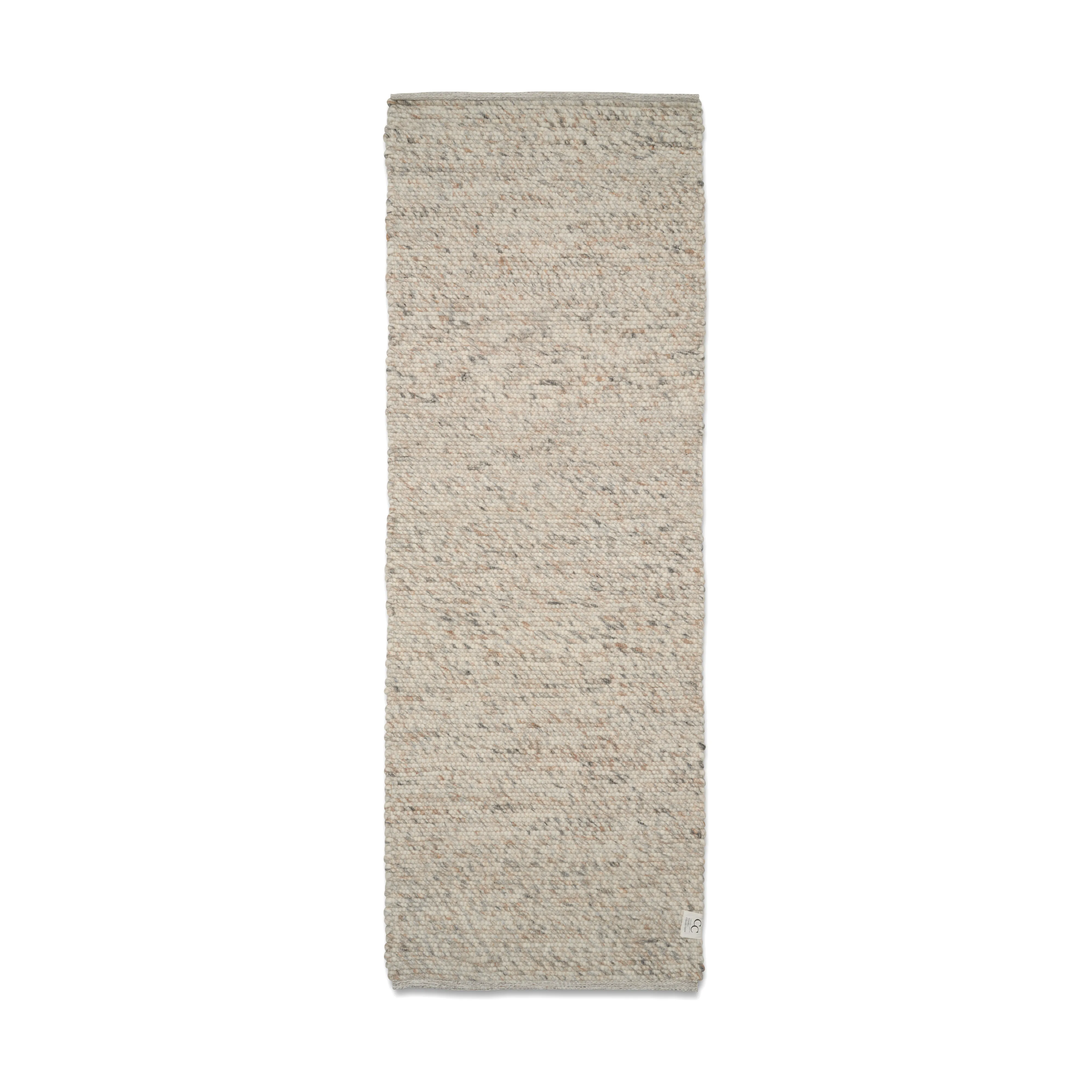Classic Collection Merino gångmatta, Natural-beige, 80x300 cm