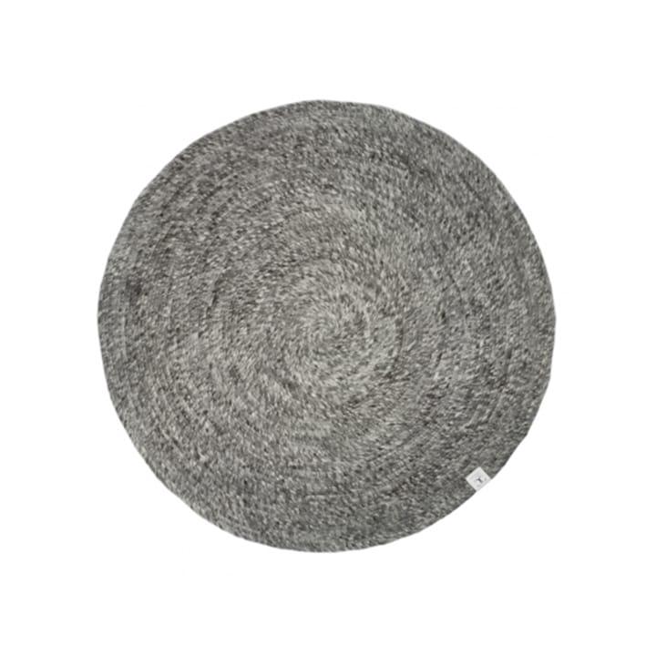 Merino Matta rund, granit, 160 cm Classic Collection