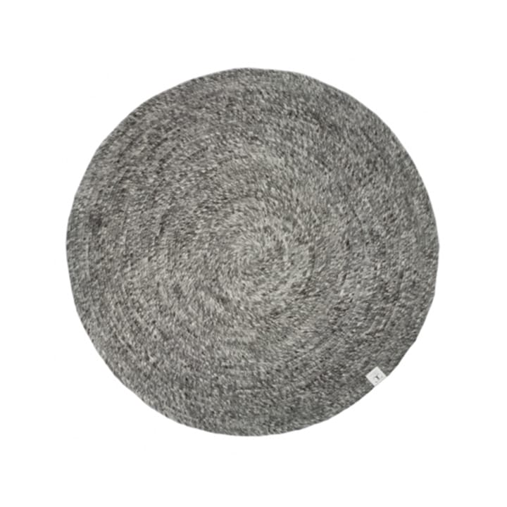 Merino Matta rund, granit, 200 cm Classic Collection
