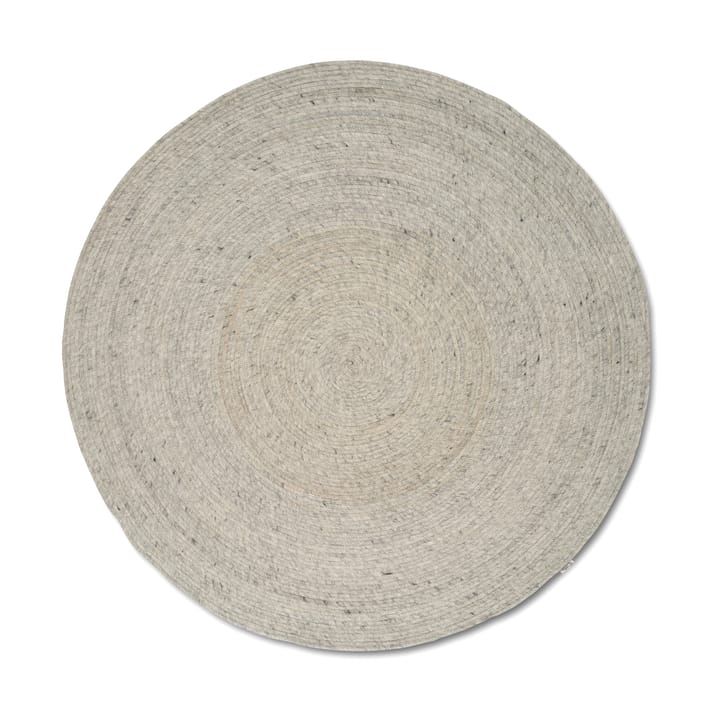 Merino ullmatta rund Ø240 cm, Concrete Classic Collection