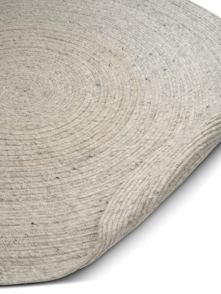 Merino ullmatta rund Ø240 cm, Concrete Classic Collection