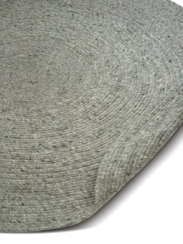 Merino ullmatta rund Ø240 cm - Green - Classic Collection
