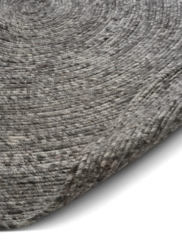 Merino ullmatta rund Ø240 cm - Grey - Classic Collection