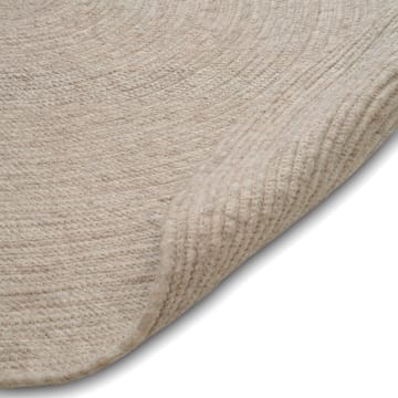 Merino ullmatta rund Ø240 cm - Oat - Classic Collection