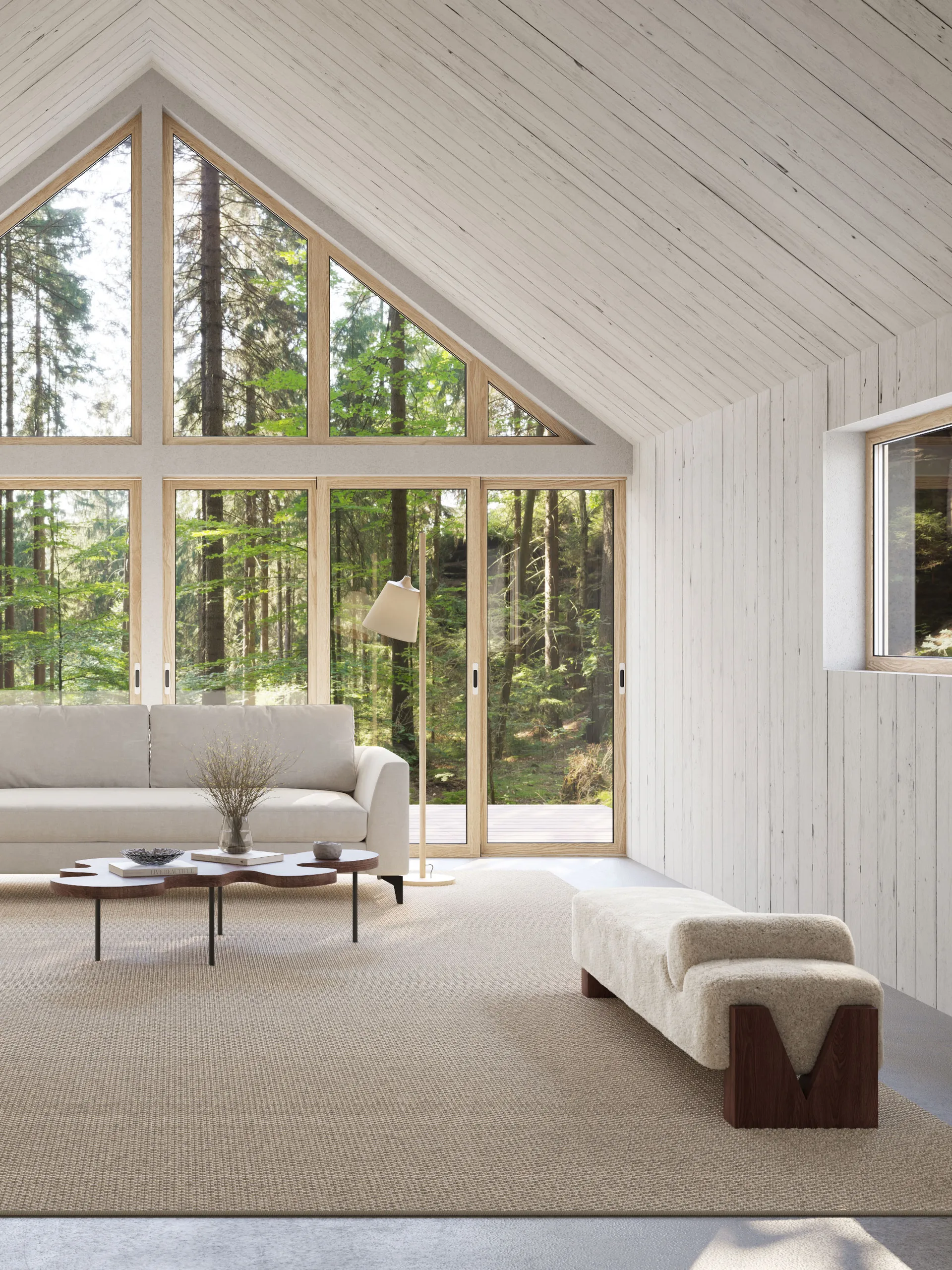 Nordklint matta, Naturgrå, 200x300 cm Classic Collection