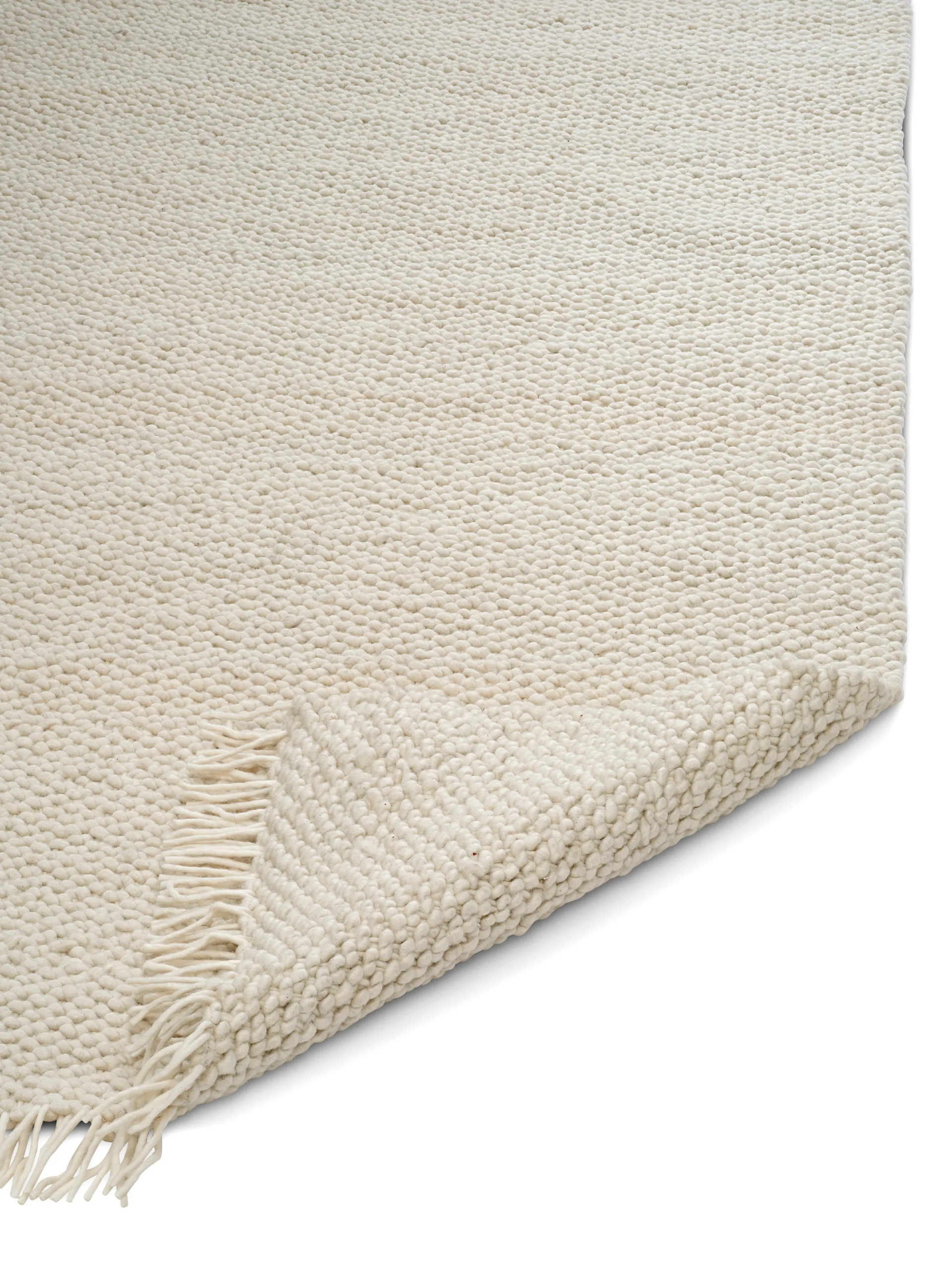 Pebbles matta, Vit, 170x230 cm Classic Collection