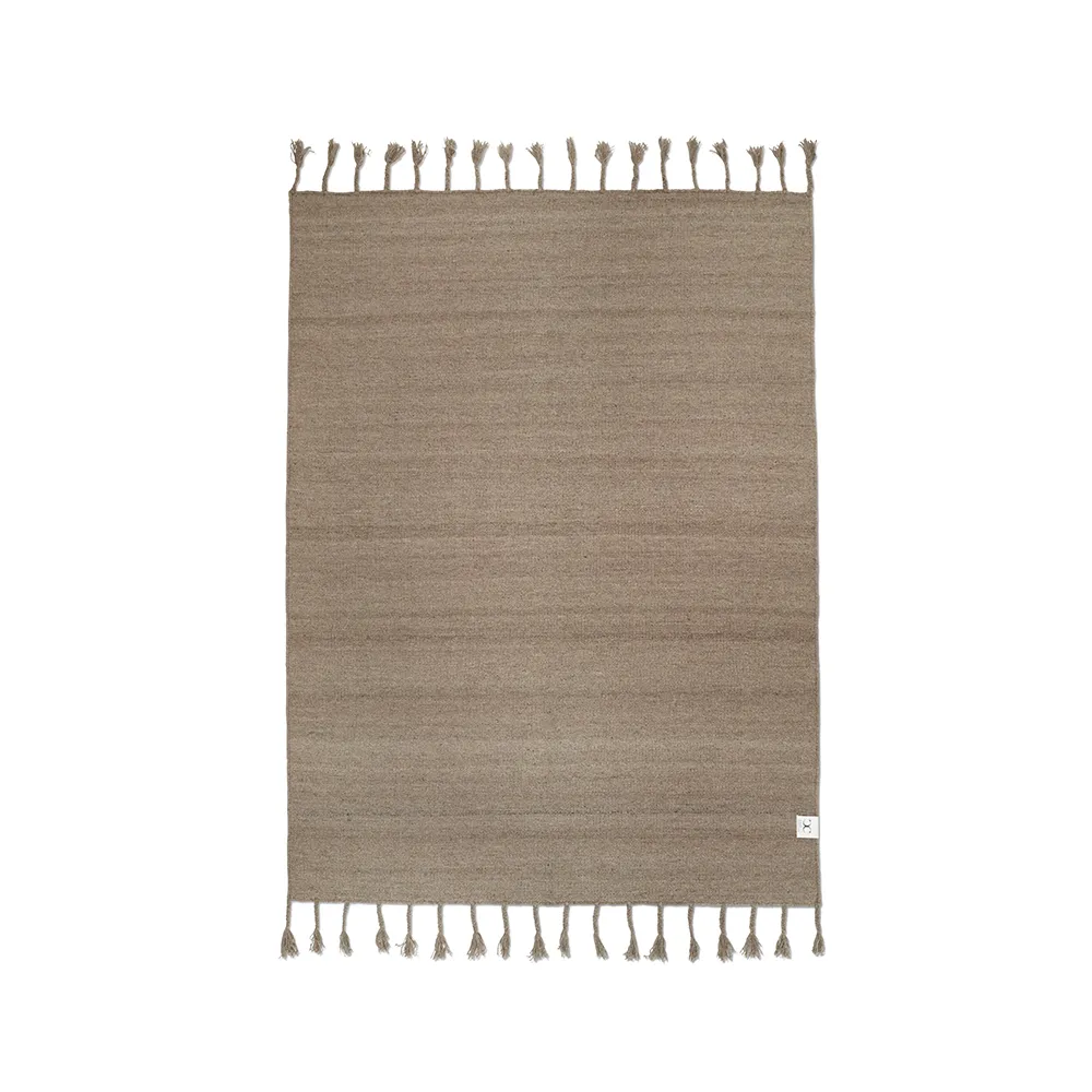 Plain matta, beige, 170x230 cm Classic Collection