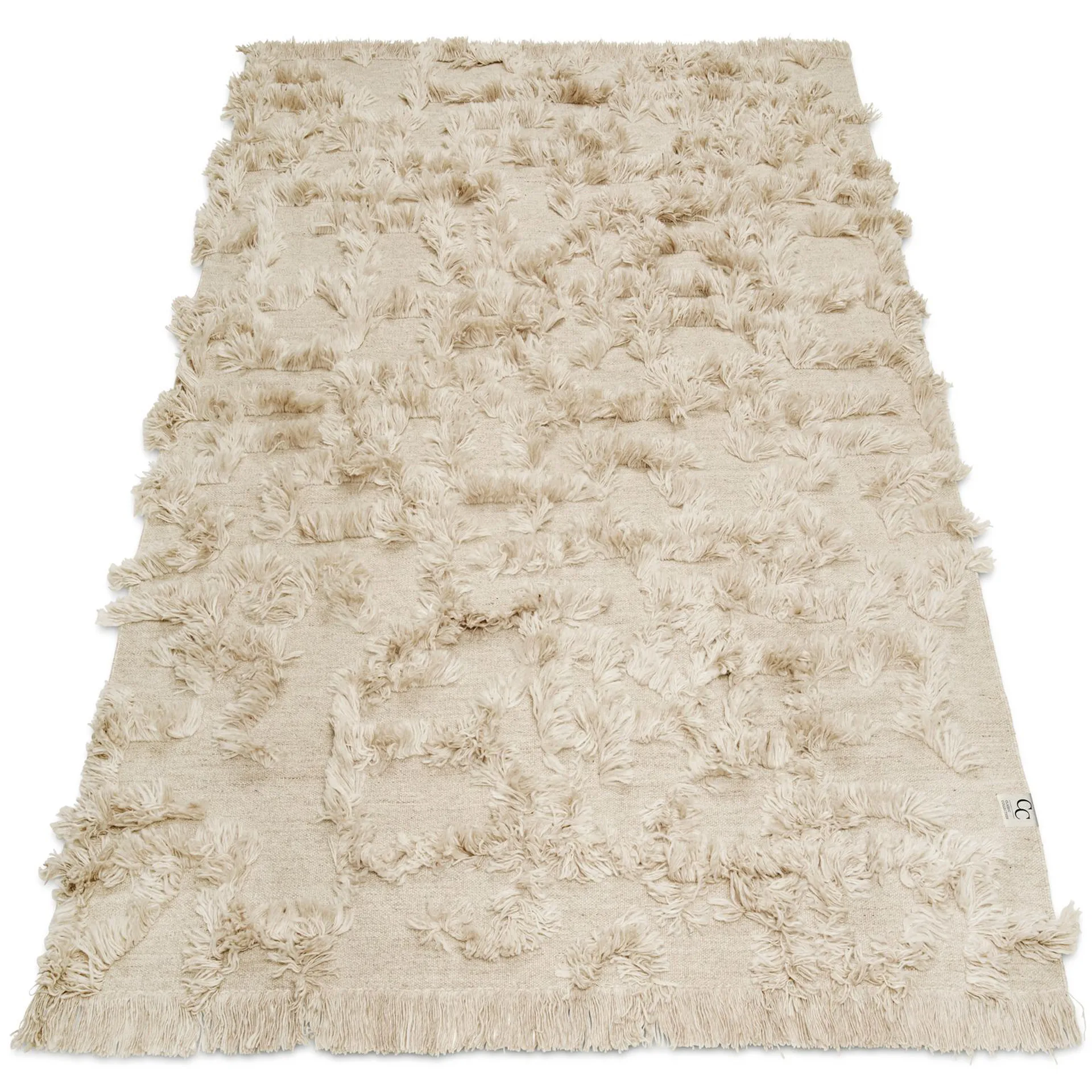 Rio ullmatta 250x350 cm, Beige Classic Collection
