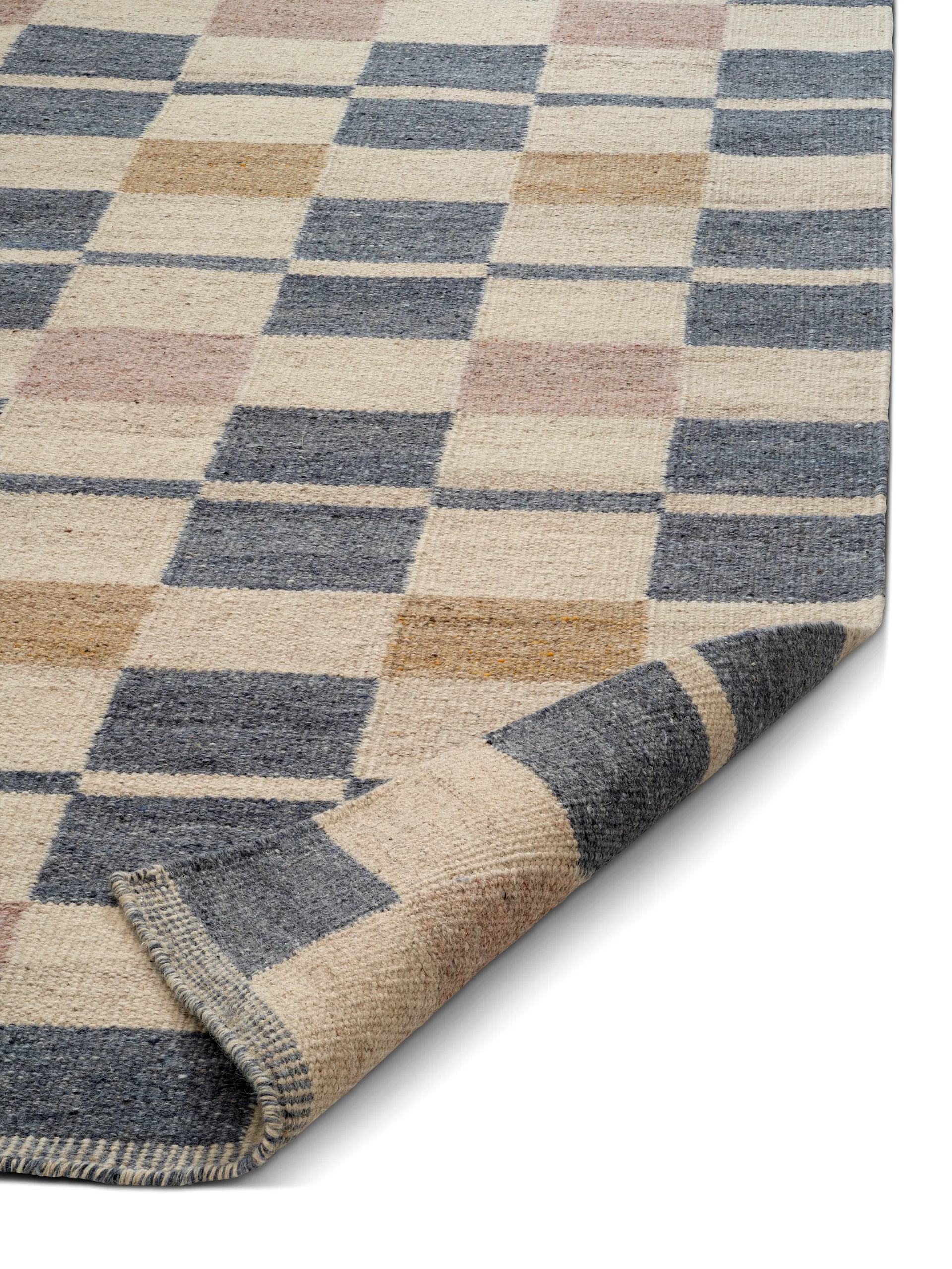 Rutvik matta, Blå, 170x230 cm Classic Collection