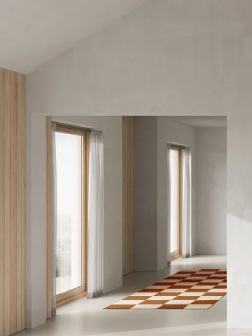 Square gångmatta - Brown-natur, 80x200 cm - Classic Collection