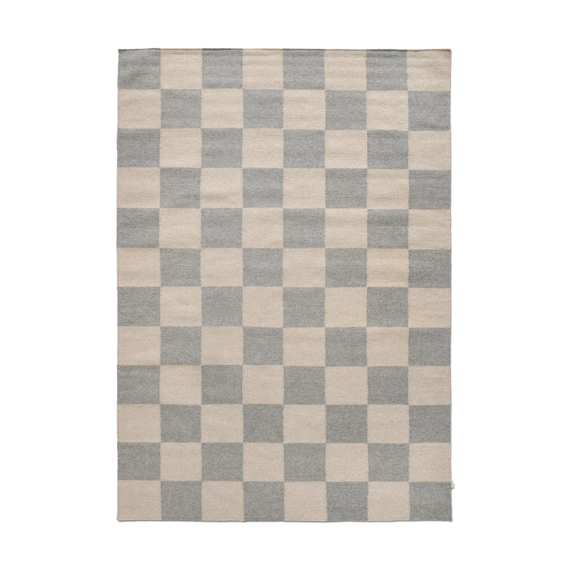 Squares matta, Grå-beige, 200x300 cm Classic Collection