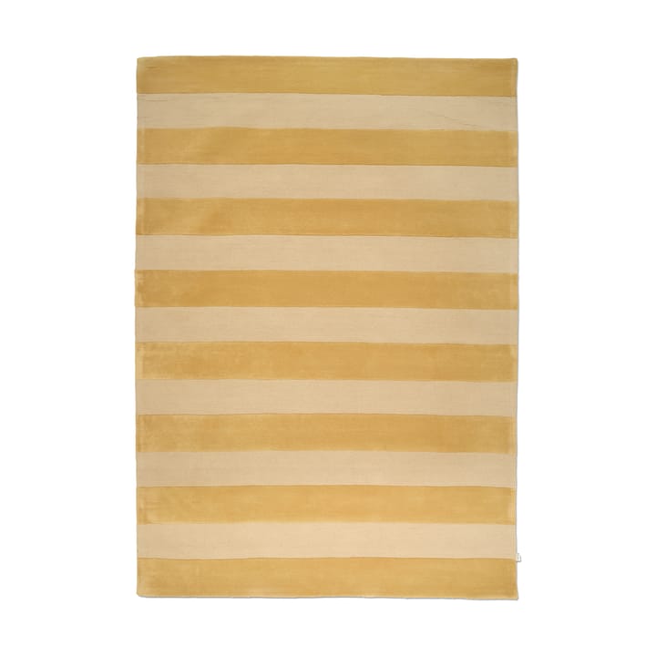 Stripe Boucle matta - Yellow, 170x230 cm - Classic Collection