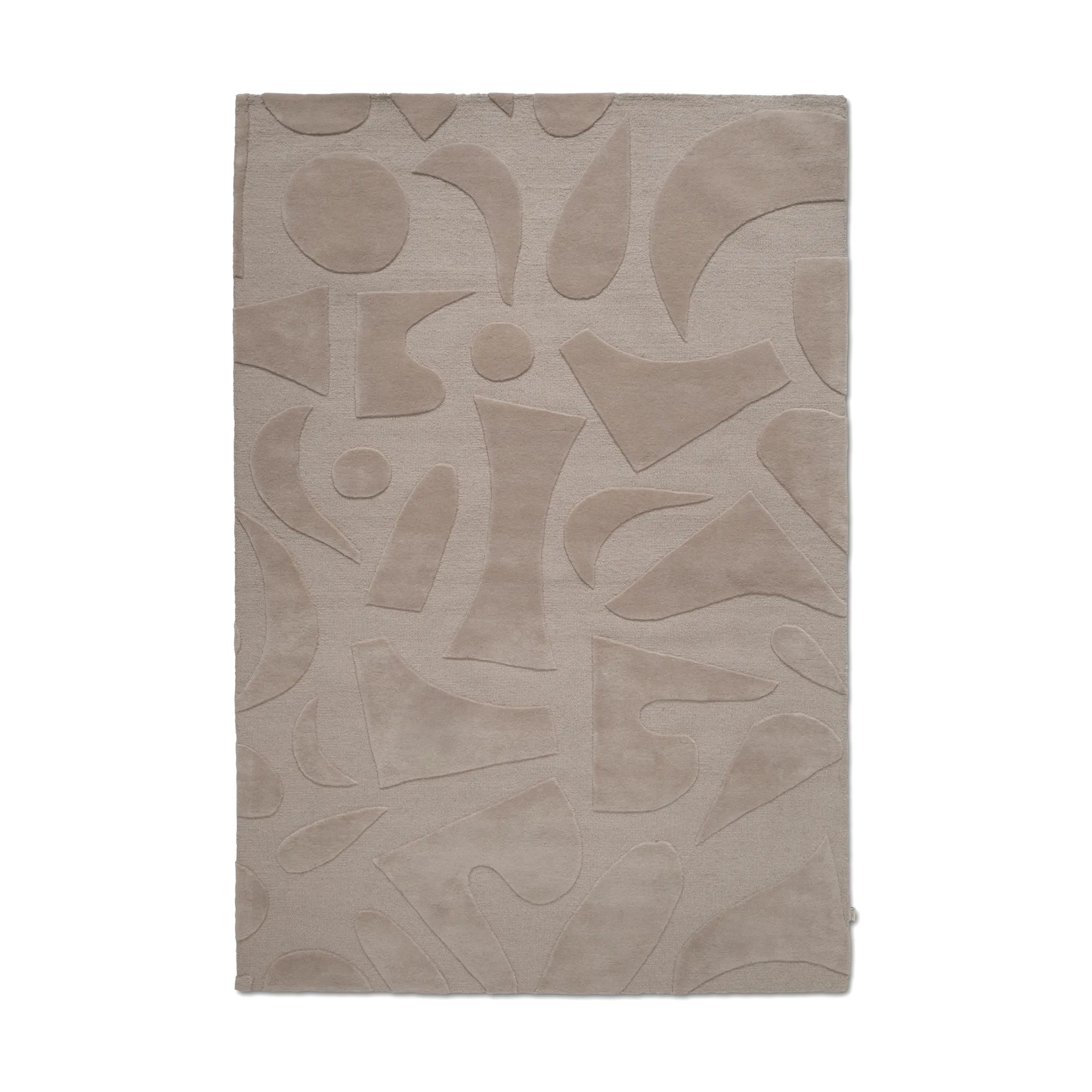 Vivid ullmatta 170x230 cm, Beige Classic Collection