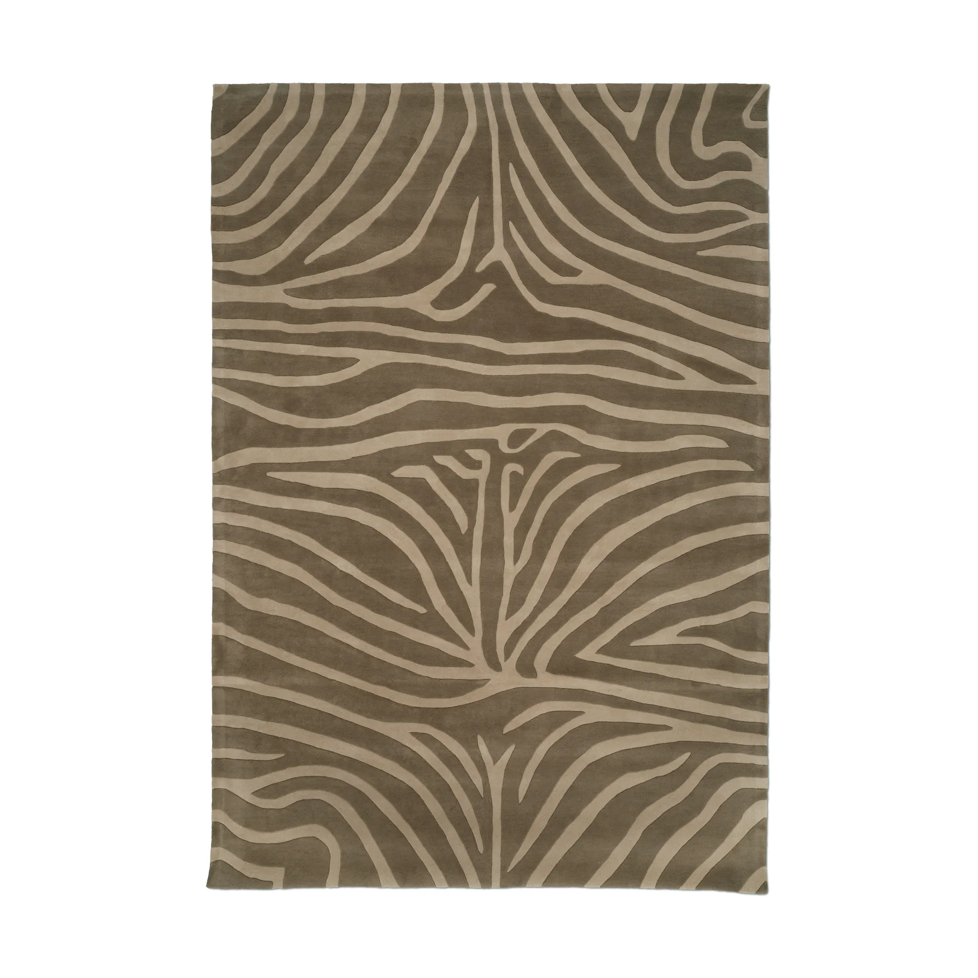 Zebra matta 170x230 cm, Brown Classic Collection