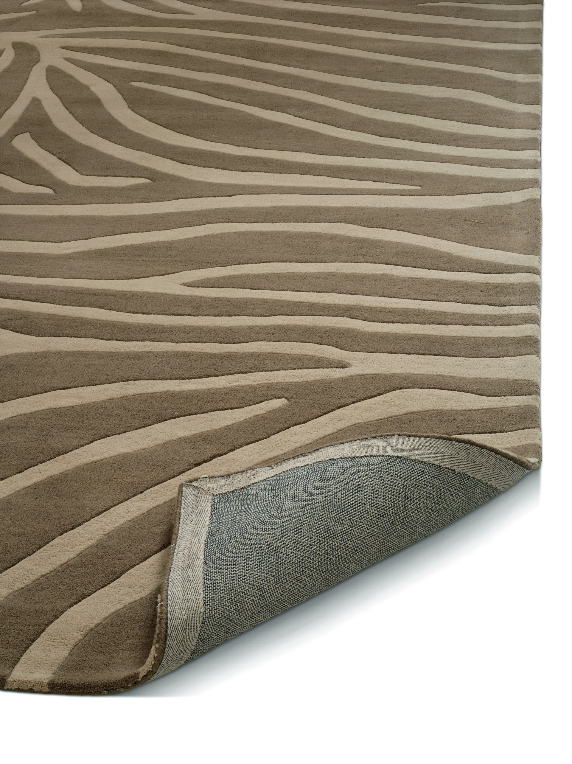 Zebra matta 170x230 cm, Brown Classic Collection