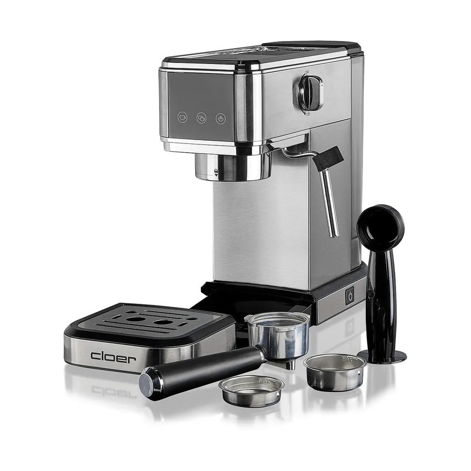 Cloer espressomaskin, Silver Cloer