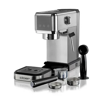 Cloer espressomaskin - Silver - Cloer
