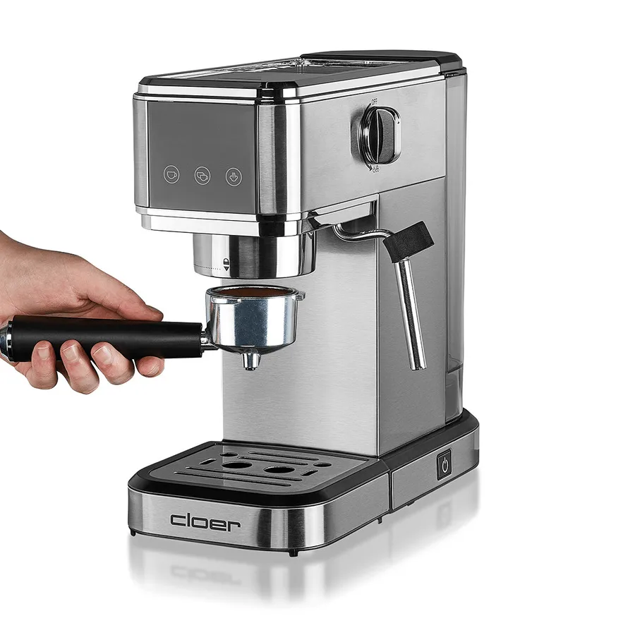 Cloer espressomaskin, Silver Cloer