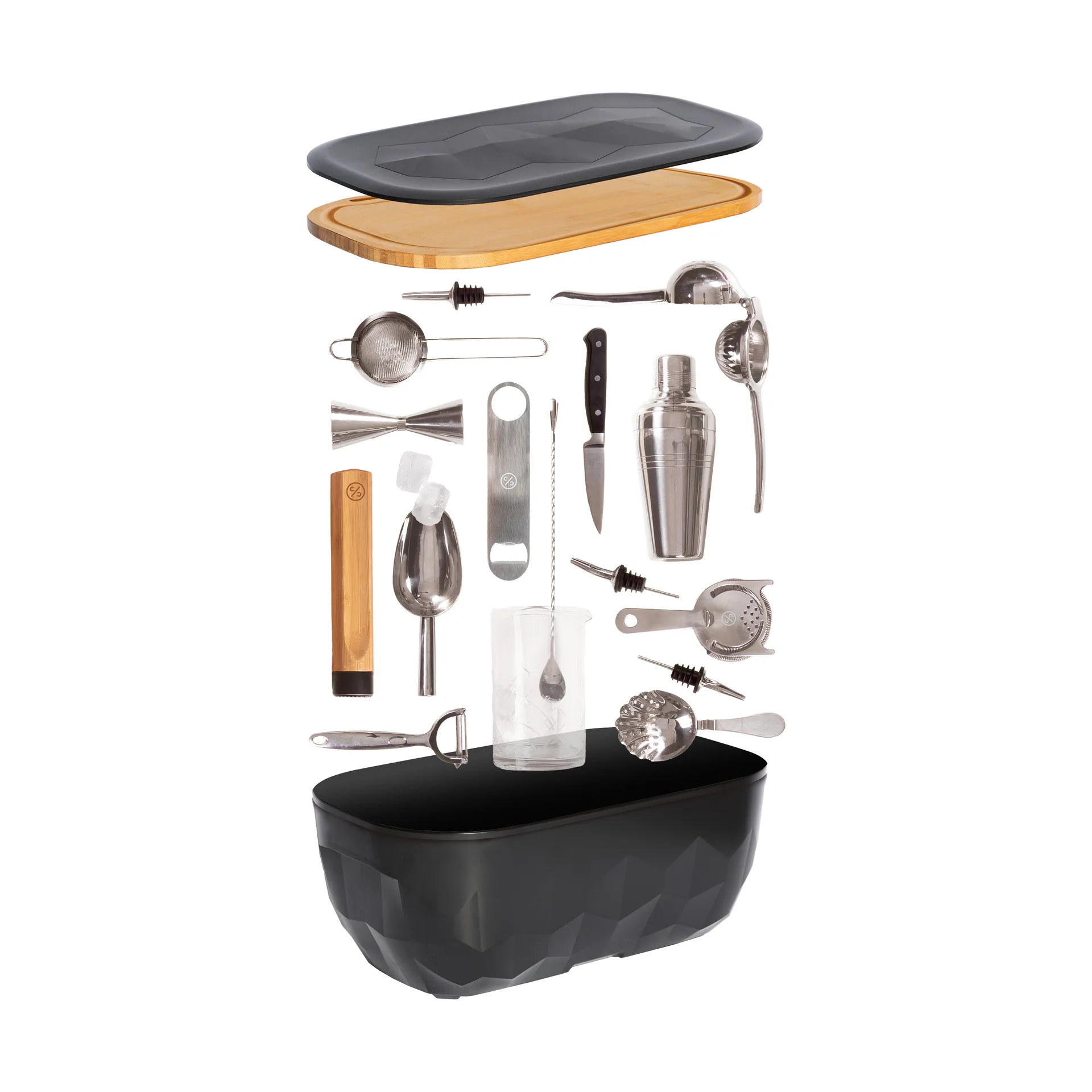 Cocktail Kit/Bar Kit, Rostfritt stål Cocktail Club