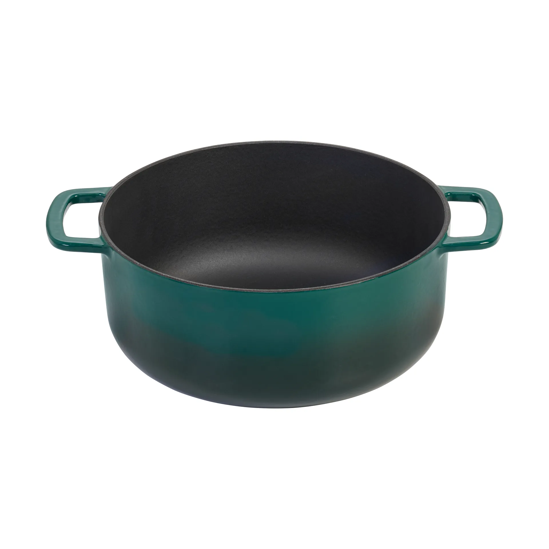 Combekk Enameled gjutjärnsgryta Ø28 cm, Holly Green-gold knob Combekk