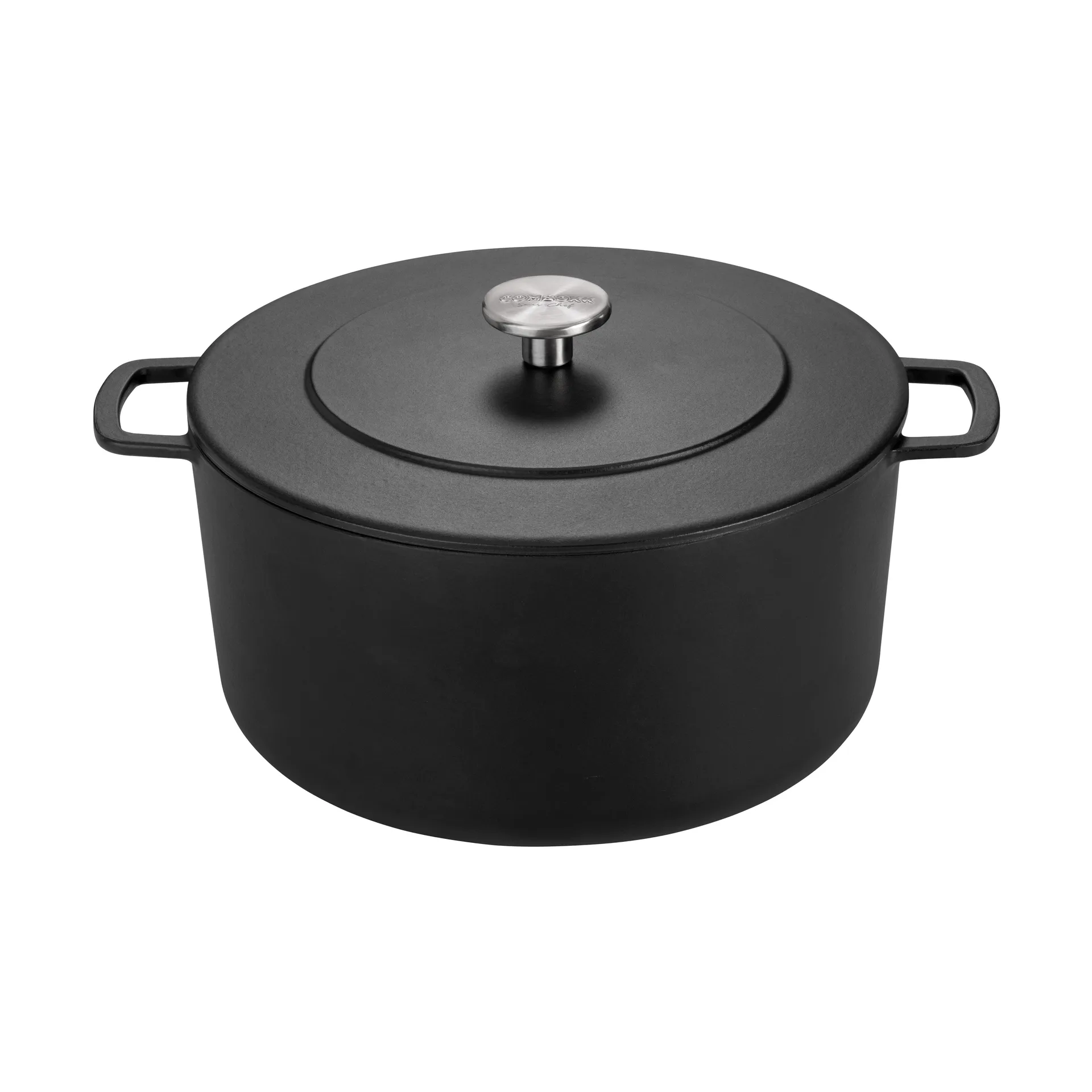 Combekk Enameled gjutjärnsgryta Ø32 cm, Black Combekk