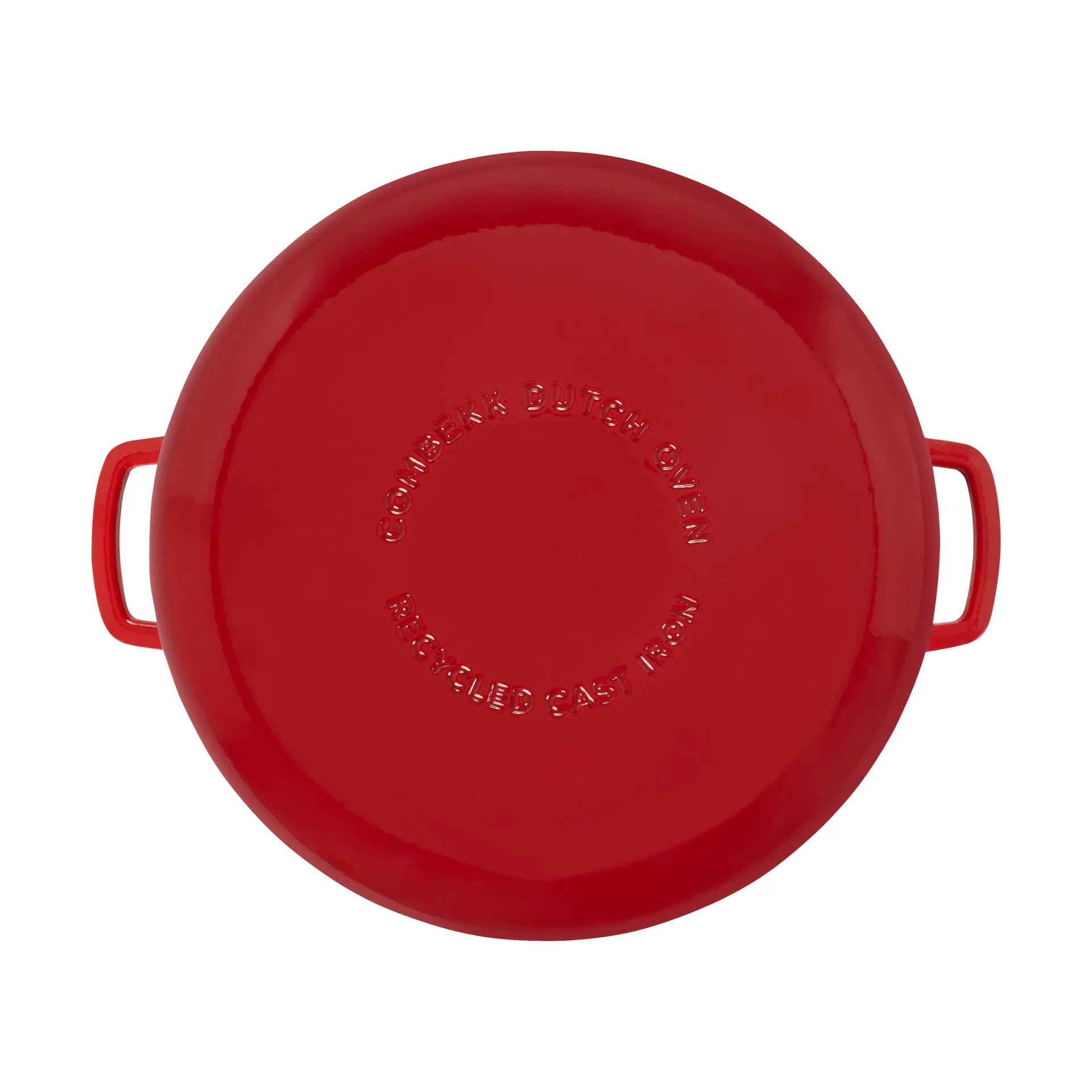 Combekk Enameled gjutjärnsgryta Ø32 cm, Cherry-silver knob Combekk