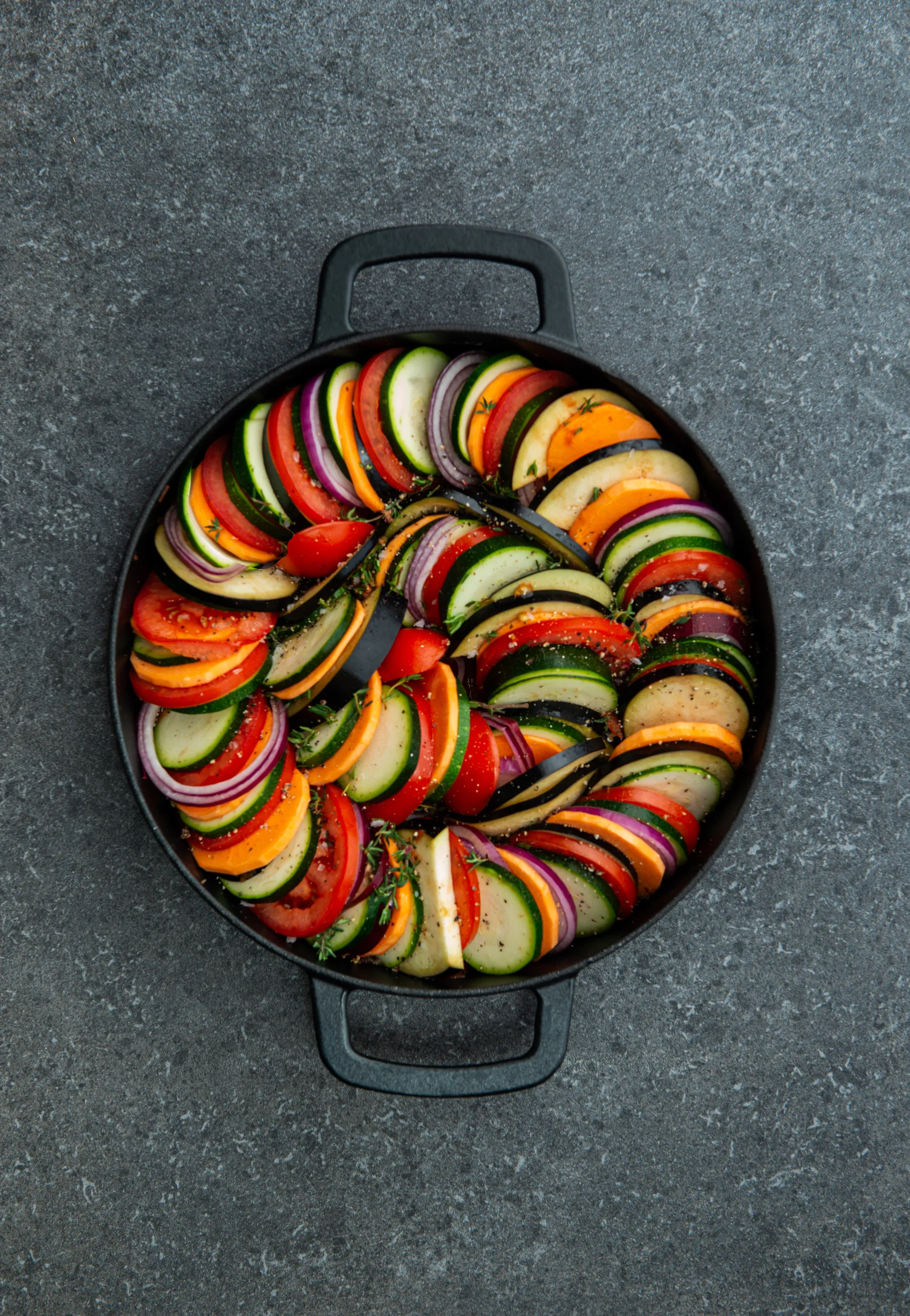 Combekk Enameled stekpanna gjutjärn Ø28 cm, Matt Black Combekk