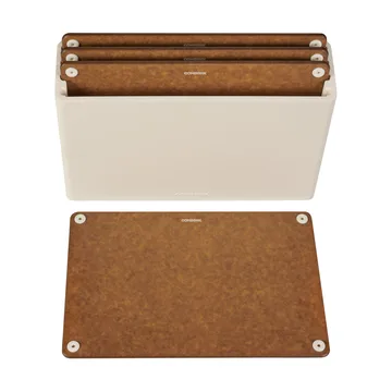 Combekk skärbräda 4-pack - Sand-brown - Combekk