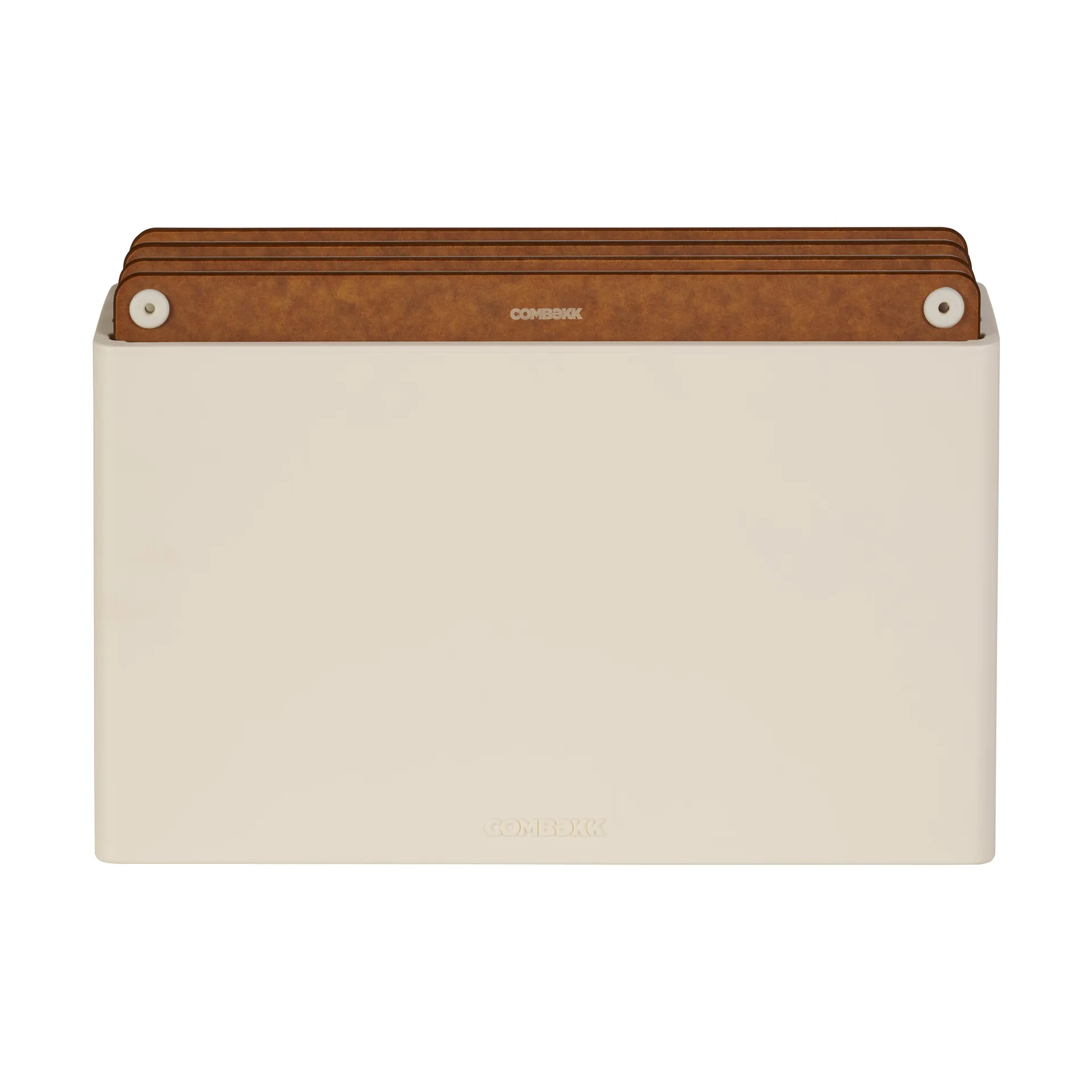 Combekk skärbräda 4-pack, Sand-brown Combekk