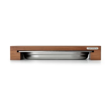 Skärbräda valnöt med 1 bleck - 32x48 cm - Continenta