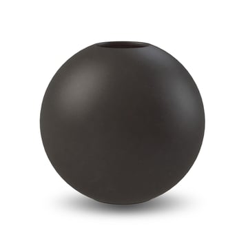 Cooee Design Ball vas black 20 cm