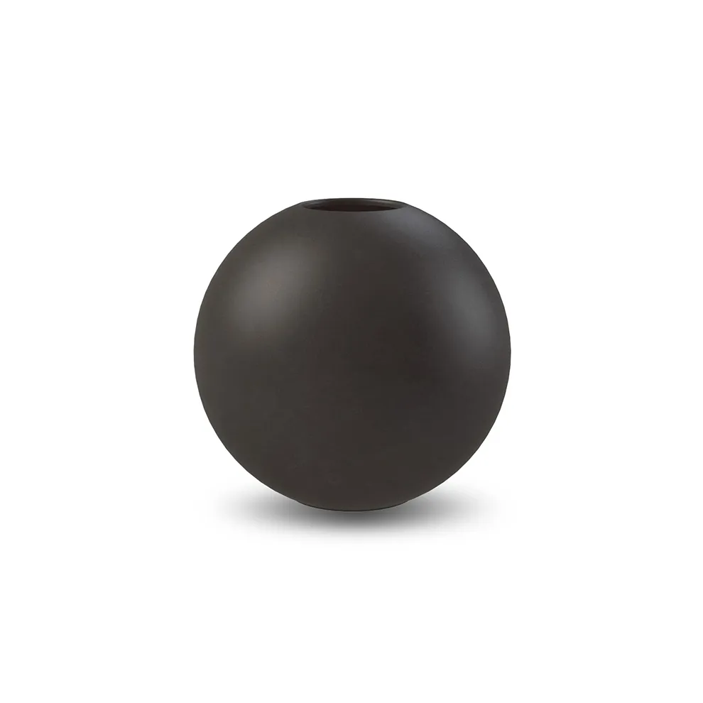Cooee Design Ball vas black 8 cm