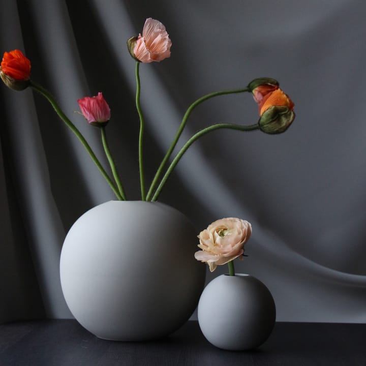 Ball vas grey, 20 cm Cooee Design