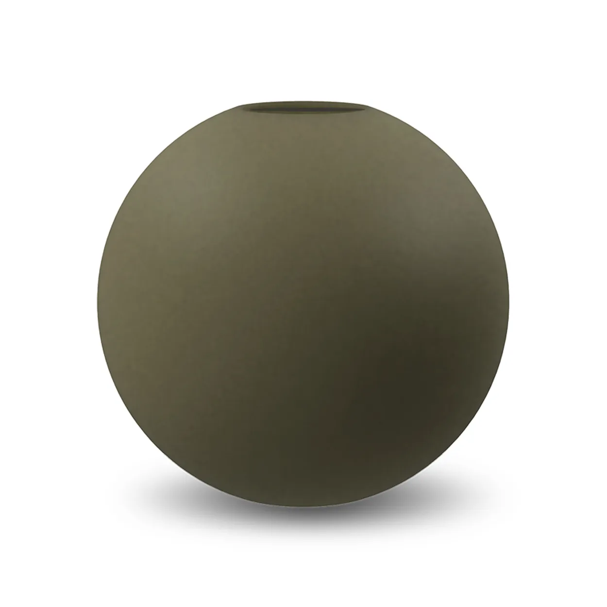 Cooee Design Ball vas olive 20 cm